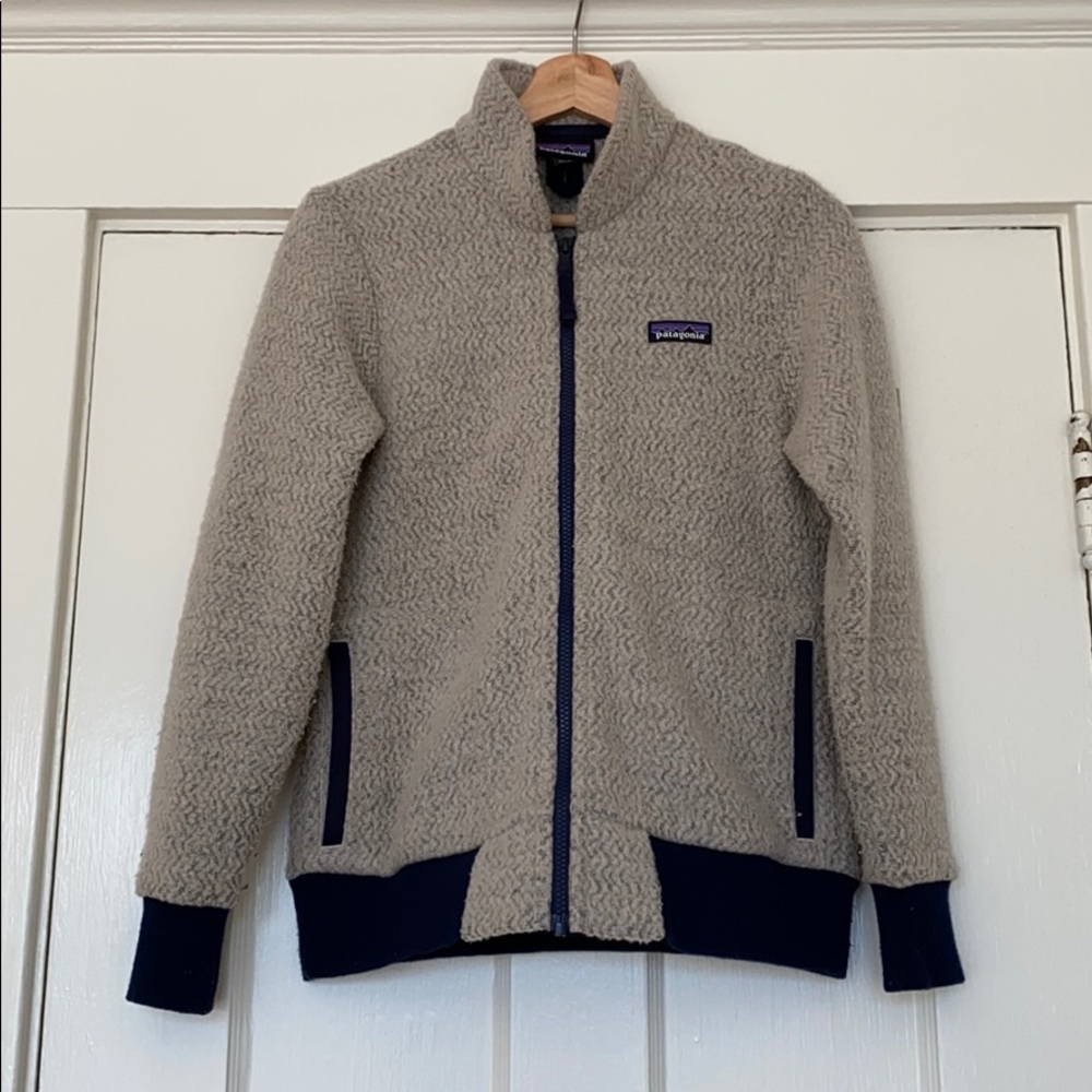 Patagonia Woolyester Fleece (XS) in Oatmeal